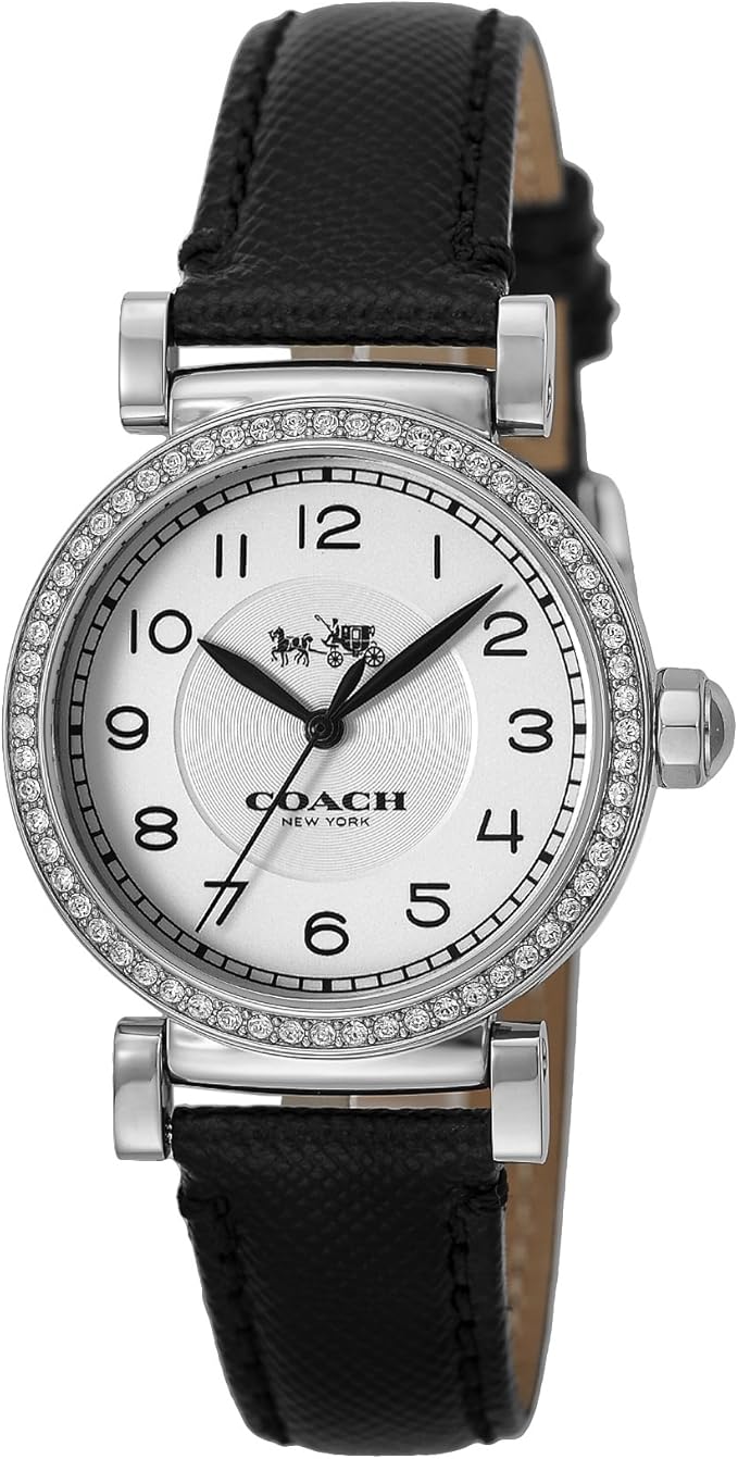 Coach コーチ Madison レディース時計 Silver 32㎜ Amazon.co.jp: [コーチ] 腕時計 MADISON マディソン シルバー 文字盤